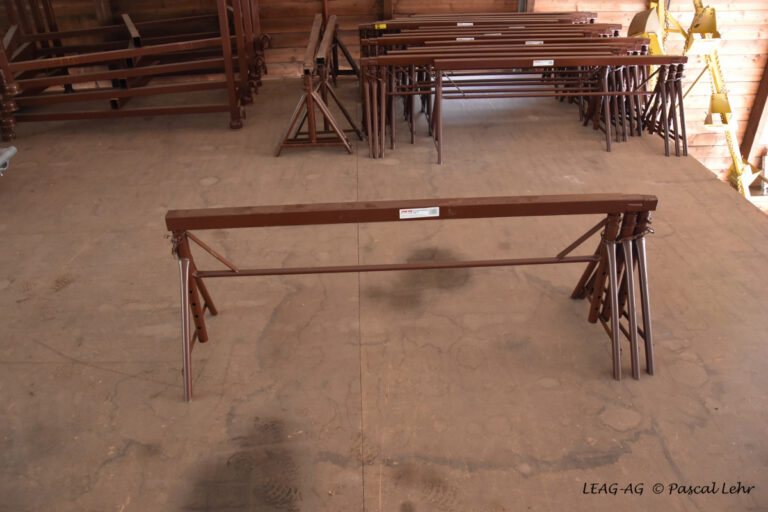 Chevalet pour crépissage