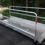 Passerelle en aluminium