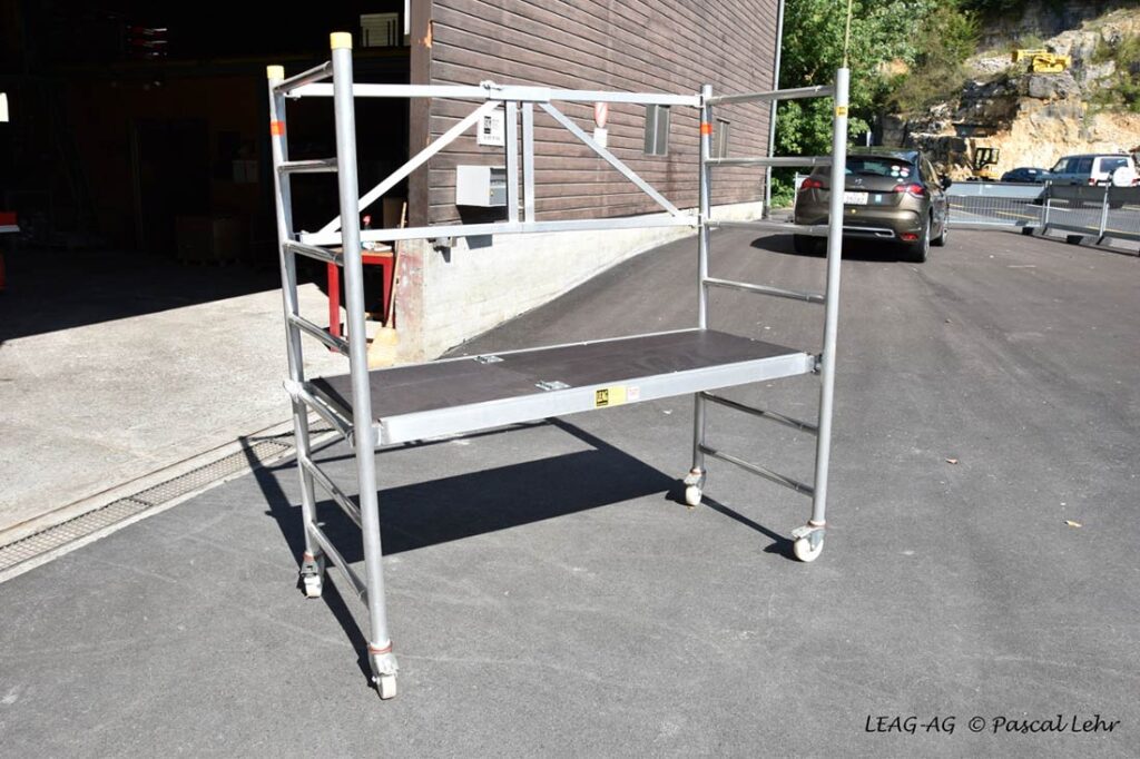 Petit pont roulant en ALU